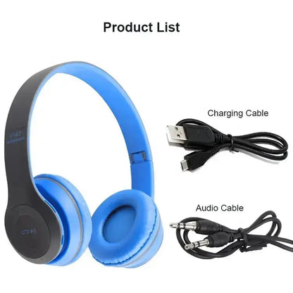 P47 Wireless Headphone  BT Gaming Headset