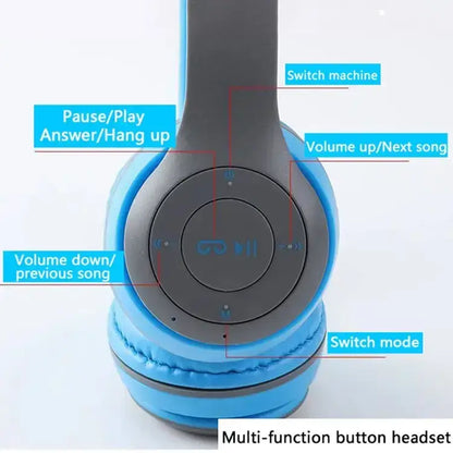 P47 Wireless Headphone  BT Gaming Headset