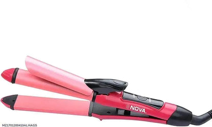 Nova Hair Straightener Pink Rechargeable